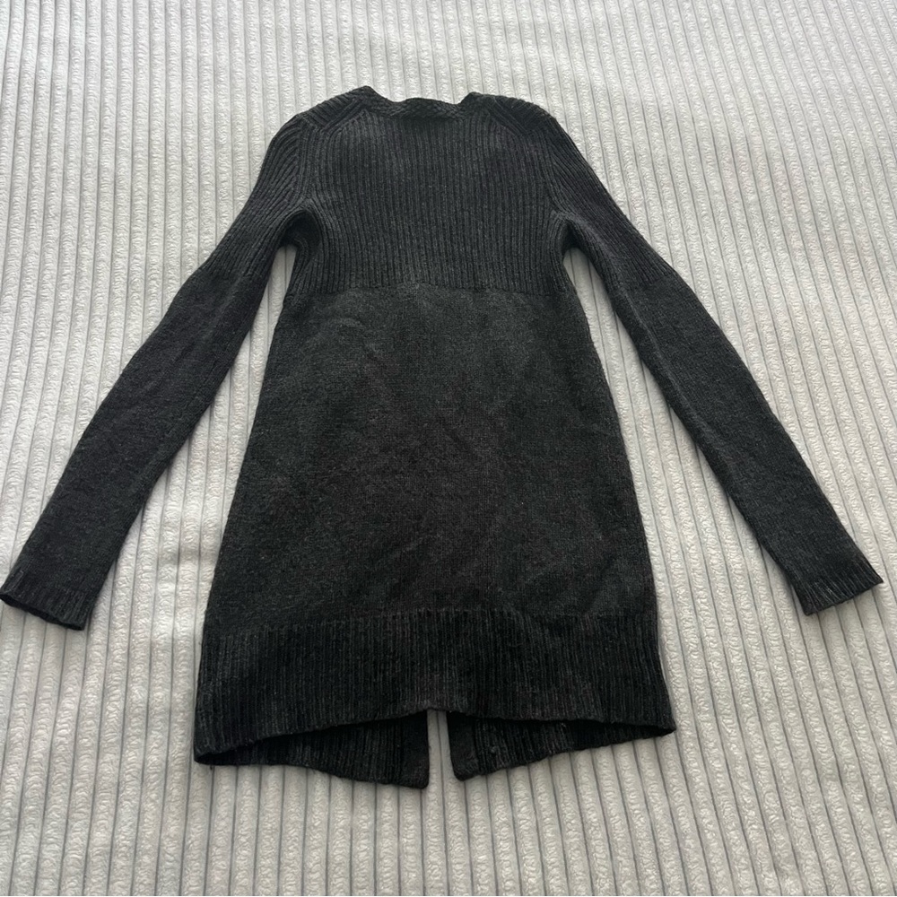 Theory Grey Long Sweater - Picture 4 of 9